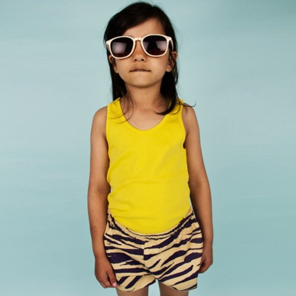 Mini Rodini Zebra Shorts - Picture 3 of 3